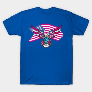 AMERICAN FLAG EAGLE T-Shirt